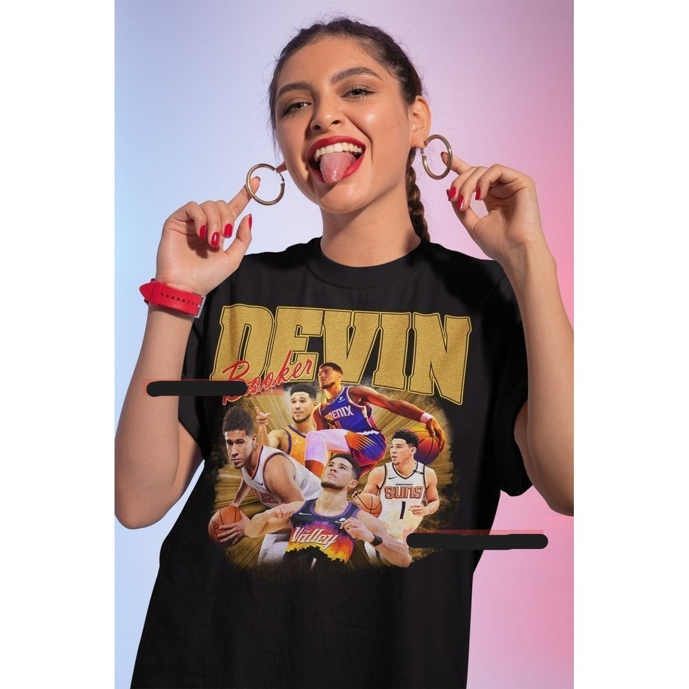 Devin Booker Unisex Shirt, Devin Booker TShirt Gift For Fans - Picture 1 of 4